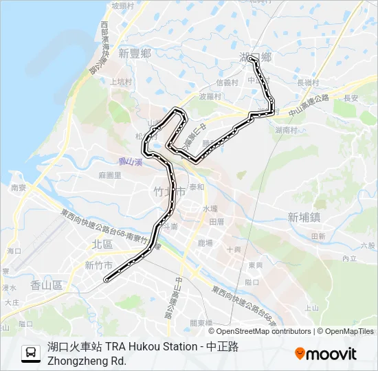 5612 Bus Line Map