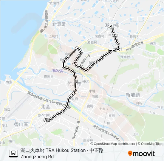 5612 Bus Line Map