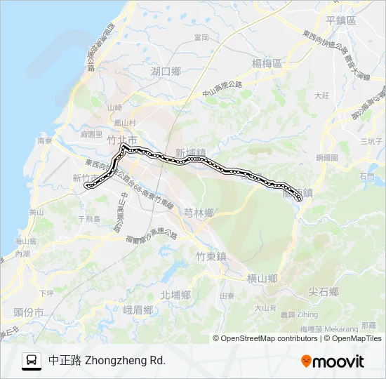 5619 Bus Line Map