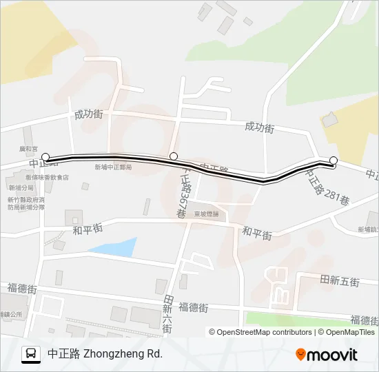 5621 Bus Line Map