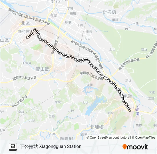 5608 Bus Line Map