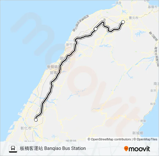 7504 Bus Line Map