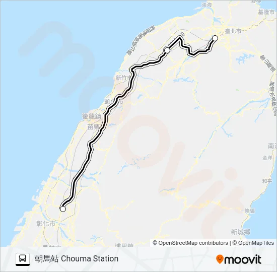 7504 Bus Line Map