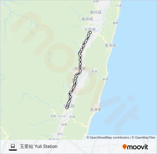 1142 Bus Line Map