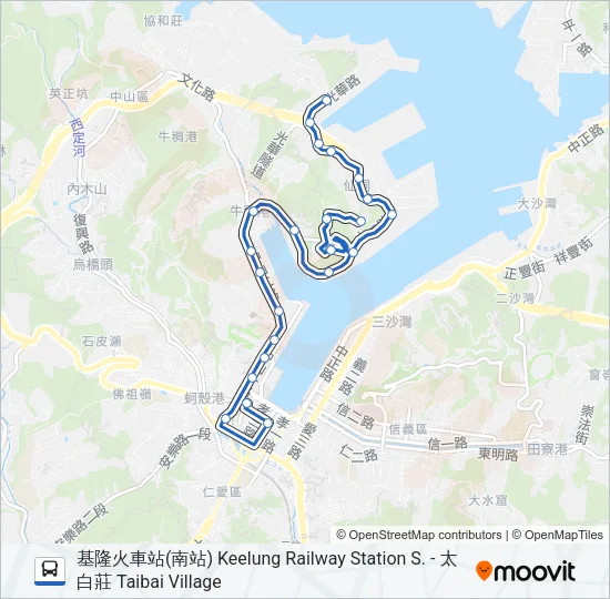 3045 Bus Line Map