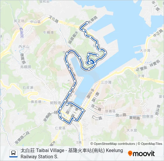 3046 Bus Line Map