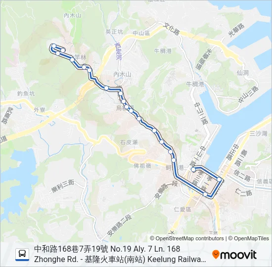 3072 Bus Line Map