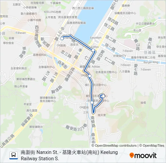6082 Bus Line Map