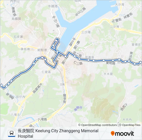 8013 Bus Line Map
