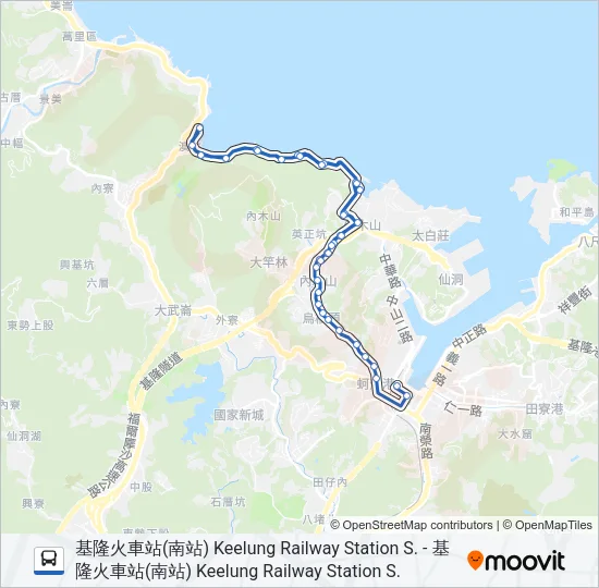 305 Bus Line Map