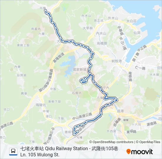 5106 Bus Line Map