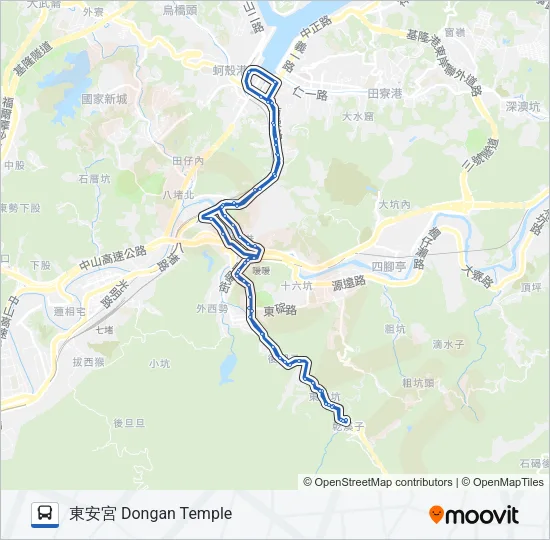 6031 Bus Line Map