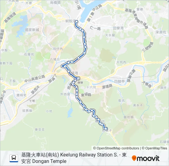 6032 Bus Line Map