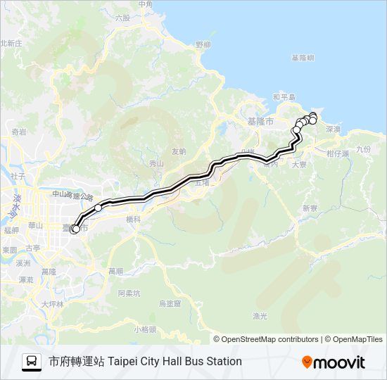 2088C Bus Line Map