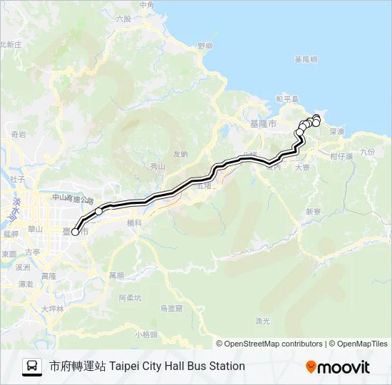 2088C Bus Line Map