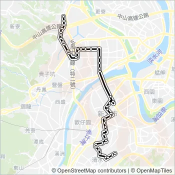 813明日世界  Line Map