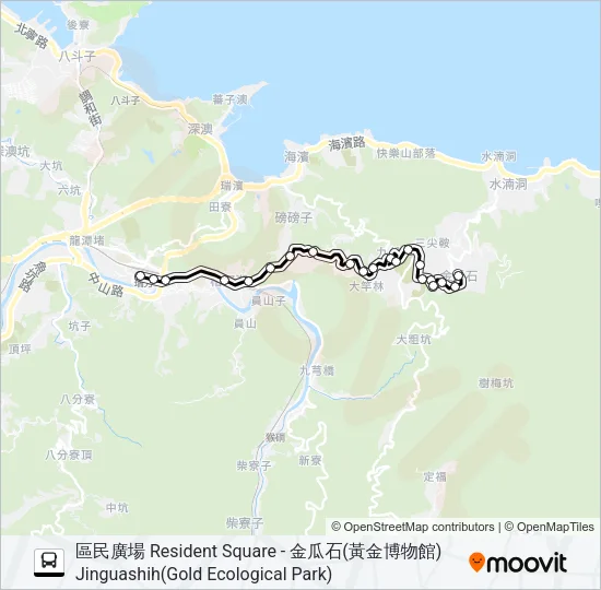 179 Bus Line Map
