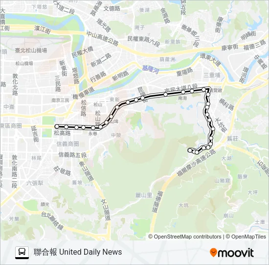 270區 Bus Line Map