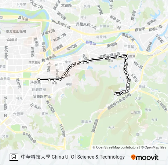 270區 Bus Line Map