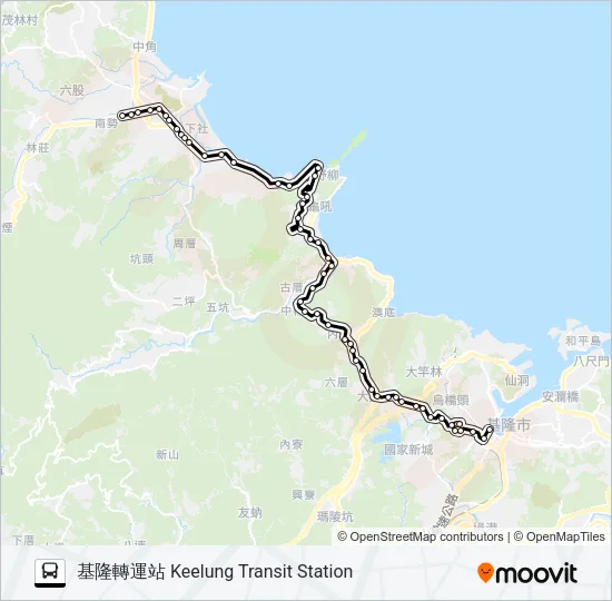 790 Bus Line Map