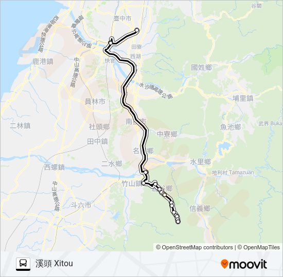 6883D Bus Line Map