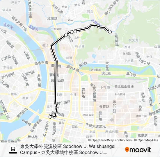 通勤30 Bus Line Map