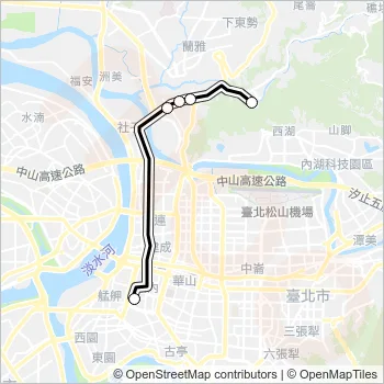通勤30 Bus Line Map