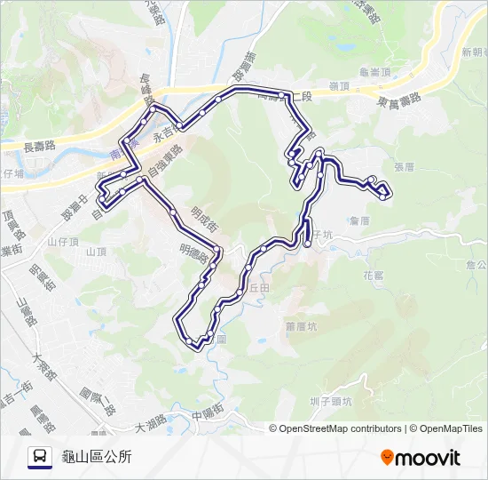 236 Route: Schedules, Stops & Maps - Guishan District Office (Updated)