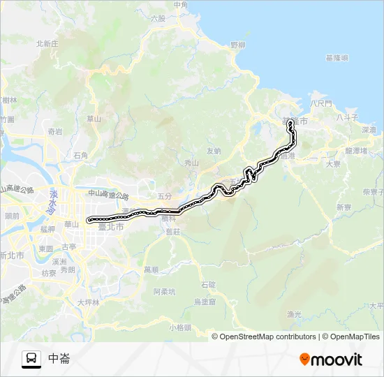 1191 Bus Line Map