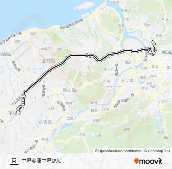 2022 Bus Line Map