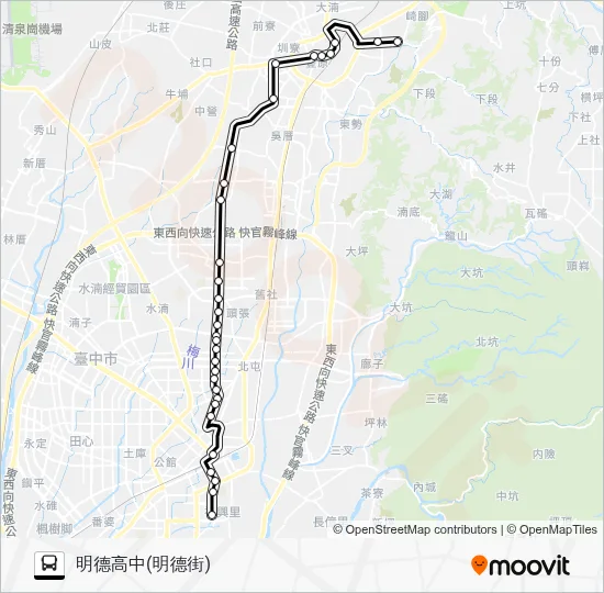 700跳蛙公車 Bus Line Map