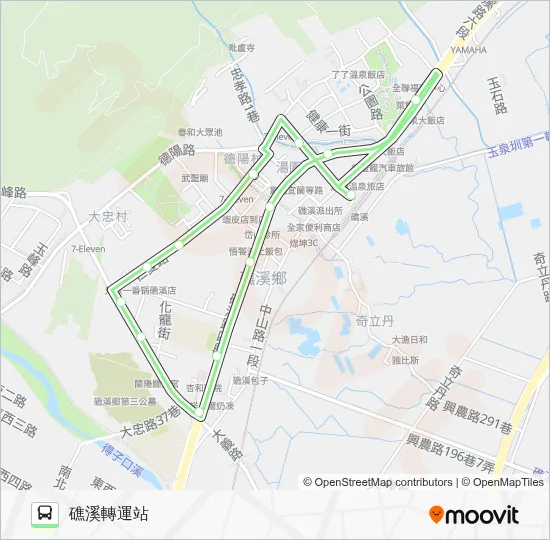 112 Bus Line Map