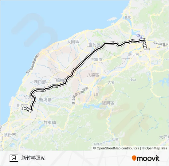 9003 Bus Line Map