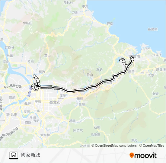 9006 Bus Line Map
