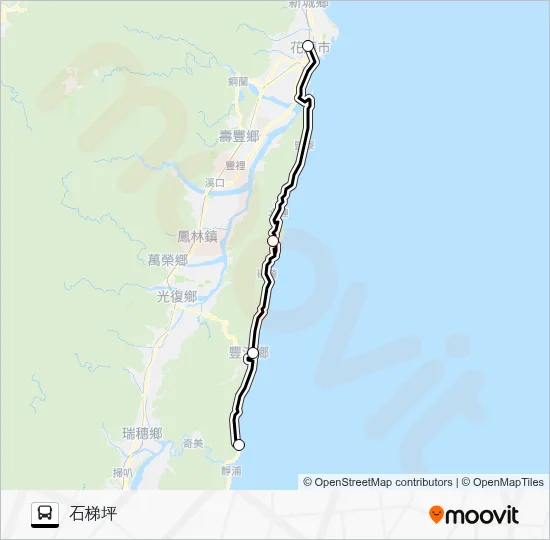304 Bus Line Map