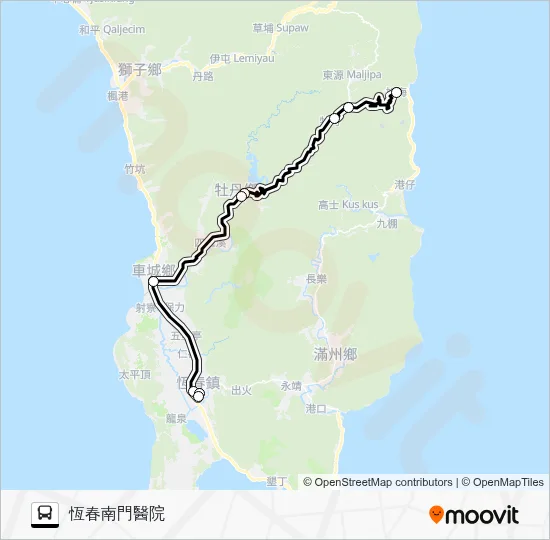 Xingfu Mudan Route 7 Bus Line Map