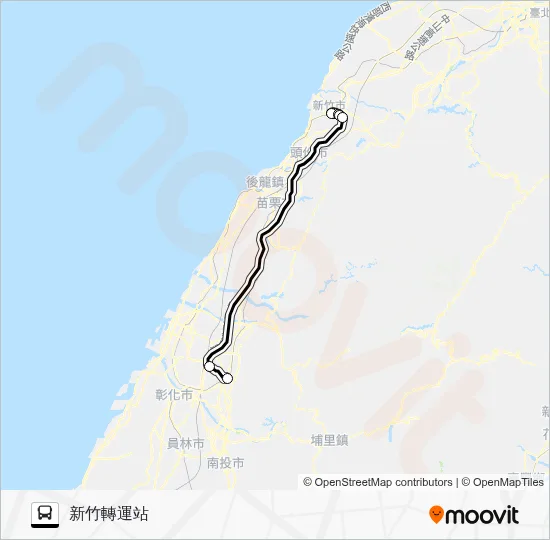 9010 Bus Line Map