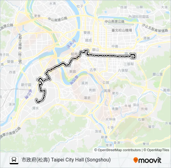 651假日 Bus Line Map