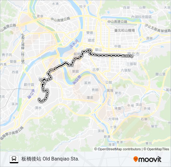 651假日 Bus Line Map