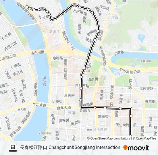 26 Bus Line Map