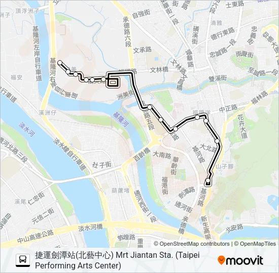 68 Bus Line Map