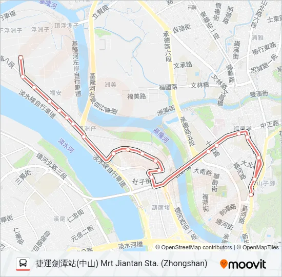巴士紅7的線路圖