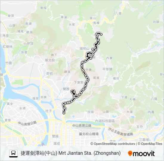 小15 Bus Line Map