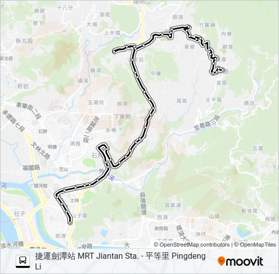303區 Bus Line Map