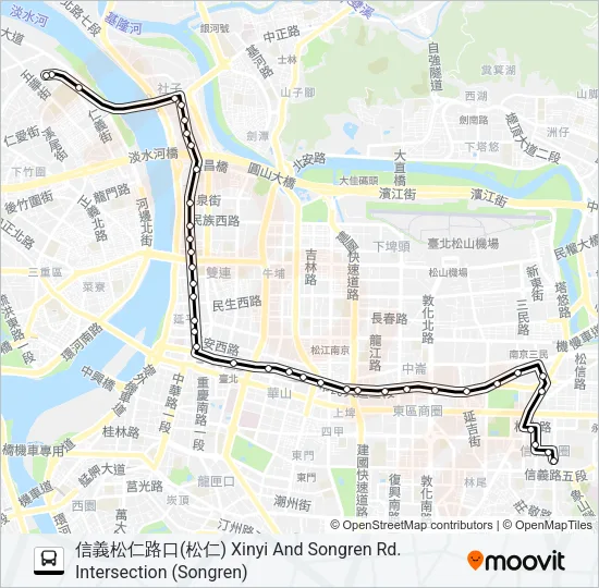 669路 Bus Line Map