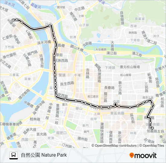 669路 Bus Line Map