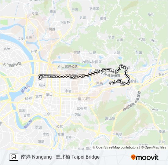 民權幹線 bus Line Map