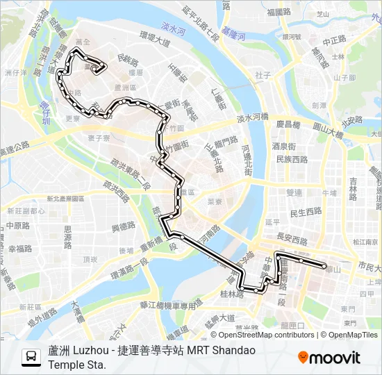 232 Bus Line Map