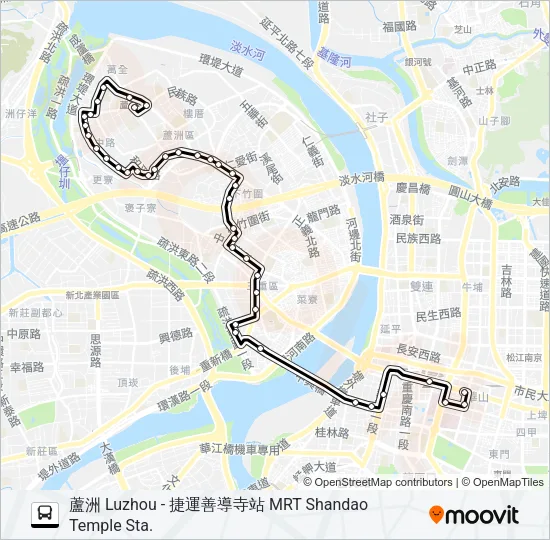 232 Bus Line Map