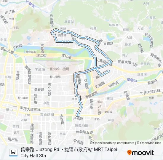 藍26  Line Map
